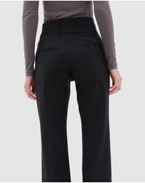 REMAIN Birger Christensen - Double Waistband Pants