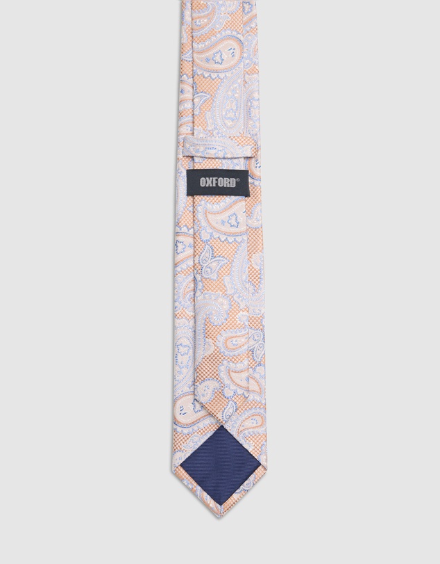 Oxford - Jared Paisley Silk 7Cm Tie