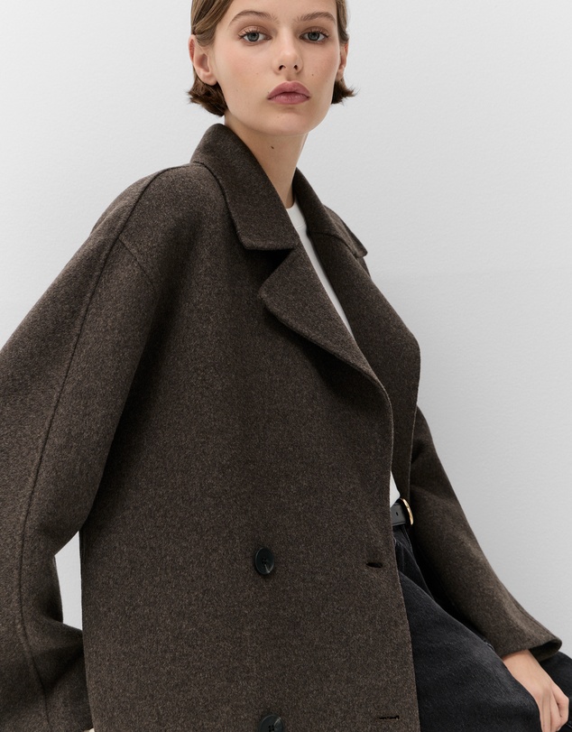 UNISON - Oversized Double Breasted Coat