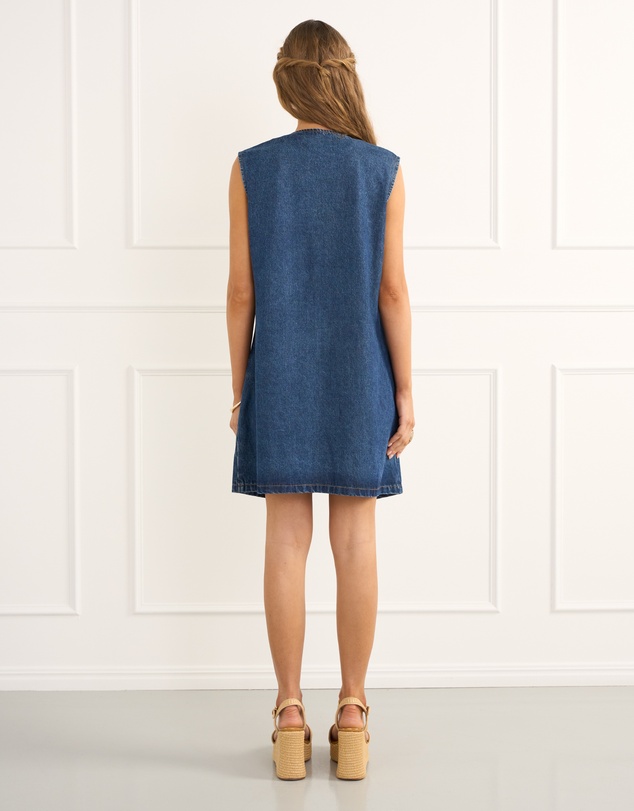 Heaven Australia - Indigo Alice Mini Dress
