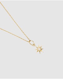Luna Rae - Solid Gold - My True North Necklace