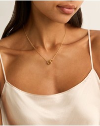 Najo - Embrace Yellow Gold Necklace (42cm+ext)