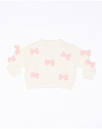 Walnut Melbourne - Bow Knit jumper