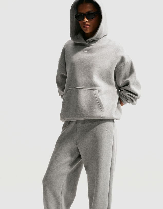 Nike - Studio Fleece Midweight High Rise Oversized Cuff Pants