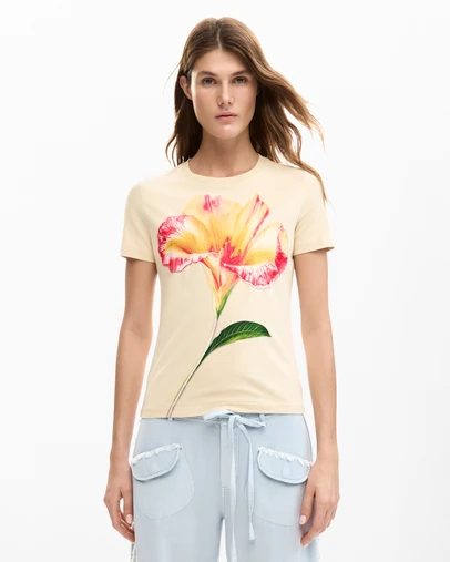 Desigual - Hibiscus T-shirt