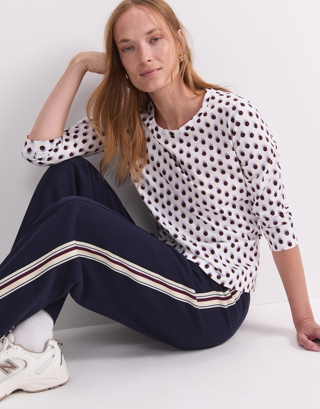 Sportscraft - Spot Print Mercerised Tee