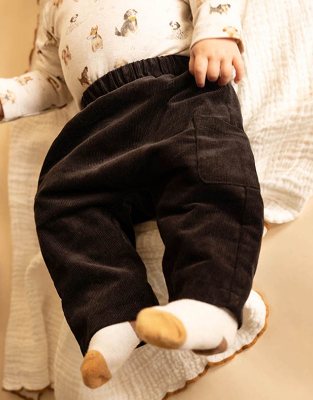 Bebe by Minihaha - Otto Cord Pull On Pants - Babies