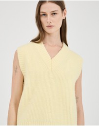 FRIEND of AUDREY - Warner Fluffy Knit Vest