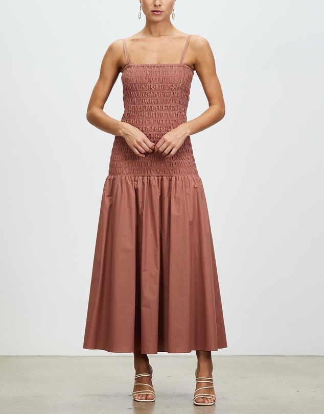 Sofia Irina - Maxi Shirred Dress