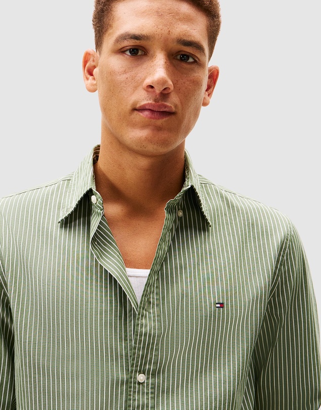 Tommy Hilfiger - TH Flex Regular Fit Poplin Shirt
