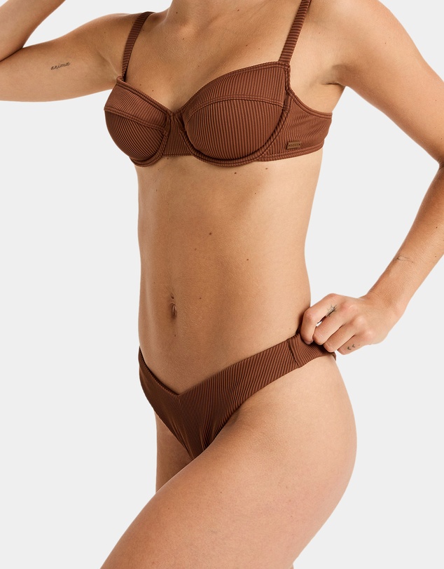 Roxy - Womens Rib Roxy Love Bikini Bottom