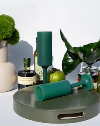 porter green - seff | silicone unbreakable champagne flutes