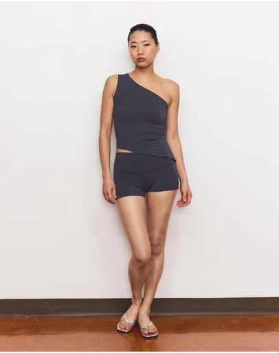 Pinky & Kamal - Fold Over Mini Shorts