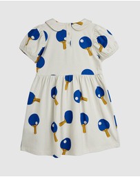 Mini Rodini - Table Tennis Allover Print SS Dress - Babies-Teens