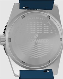 TIMEX - Deep Water Reef 200 SST Blue Dial Blue Rubber Strap