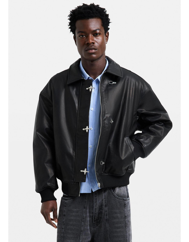Black Noise White Rain - Agency Jacket