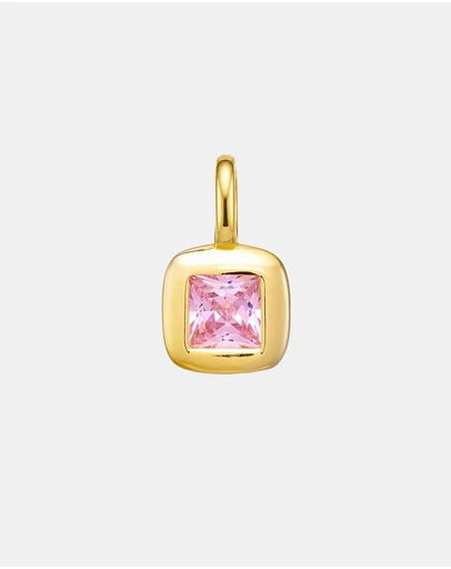 Zoe Olivia - 14K Gold Vermeil October Birthstone Charm