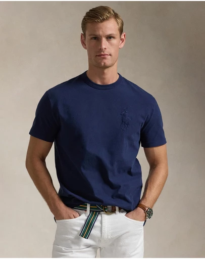 Polo Ralph Lauren - ICONIC EXCLUSIVE - Classic Fit Big Pony Jersey T-Shirt