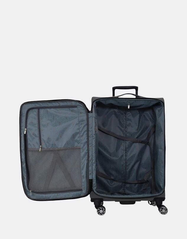 Pierre Cardin - Pierre Cardin 79cm Soft Water-Repellent Large Suitcase Spinner