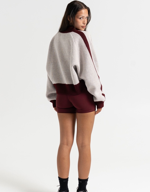 HyperLuxe The Label - Knit Track Jacket