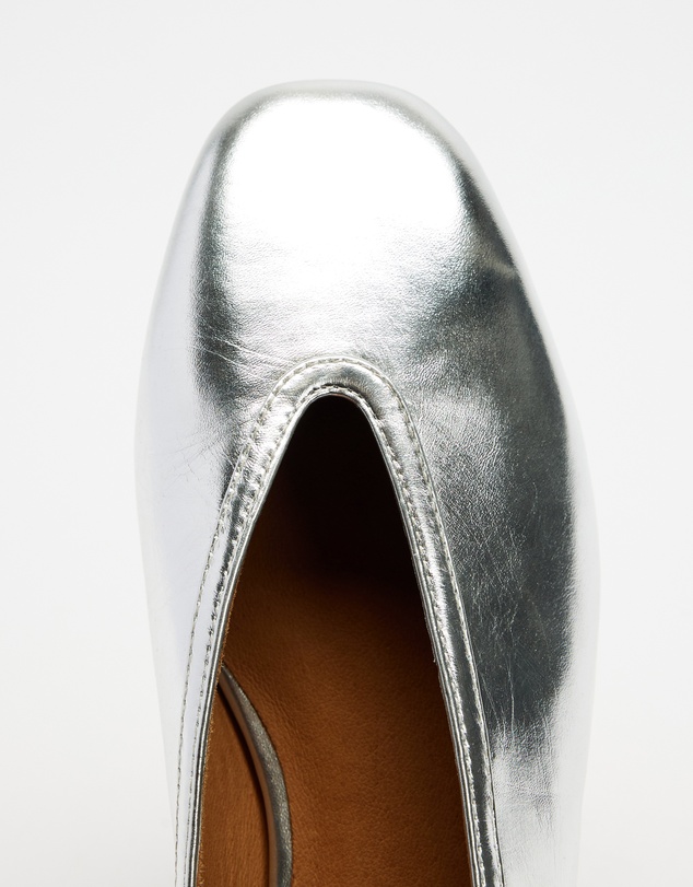 AERE - Tori Leather Ballet Flats