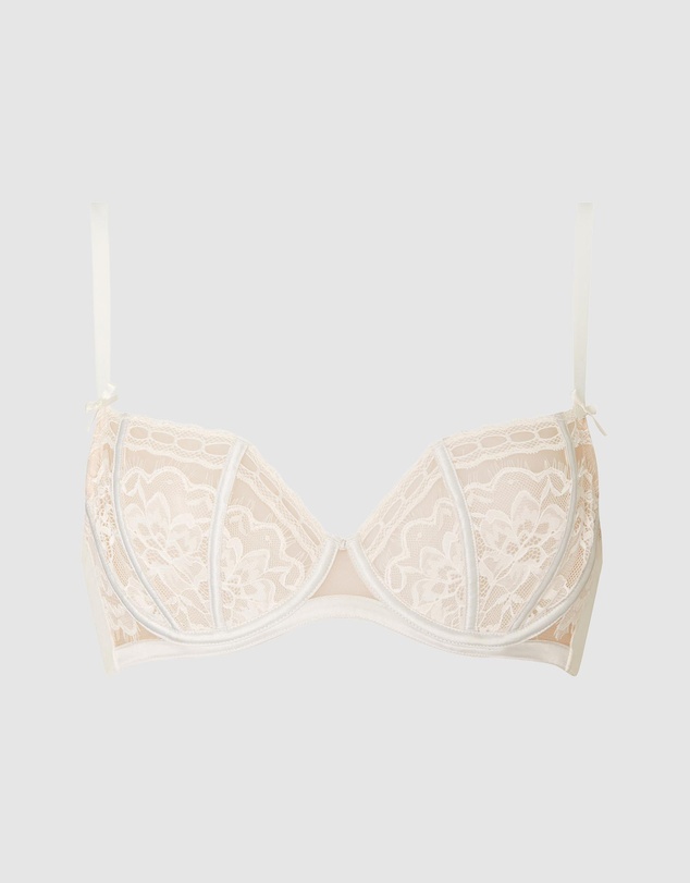 Ann Summers - Caged Lace Non Pad Balcony Bra