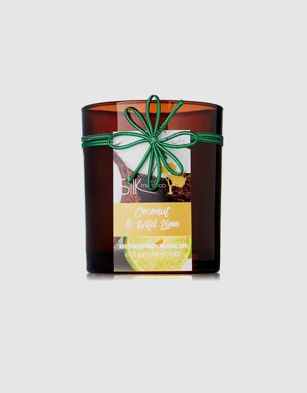 Silk Oil of Morocco - Coconut & Wild Lime Natural Soy Candle