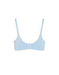 City Chic - Plus Size Smooth & Chic Cotton T-Shirt Bra - sky blue