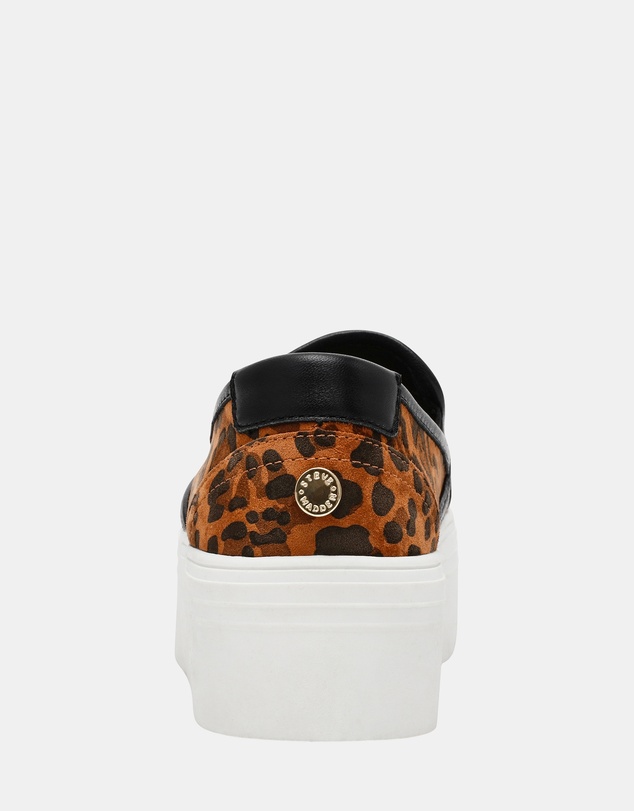 Steve Madden - Clifftop-L Leopard Suede Sneakers