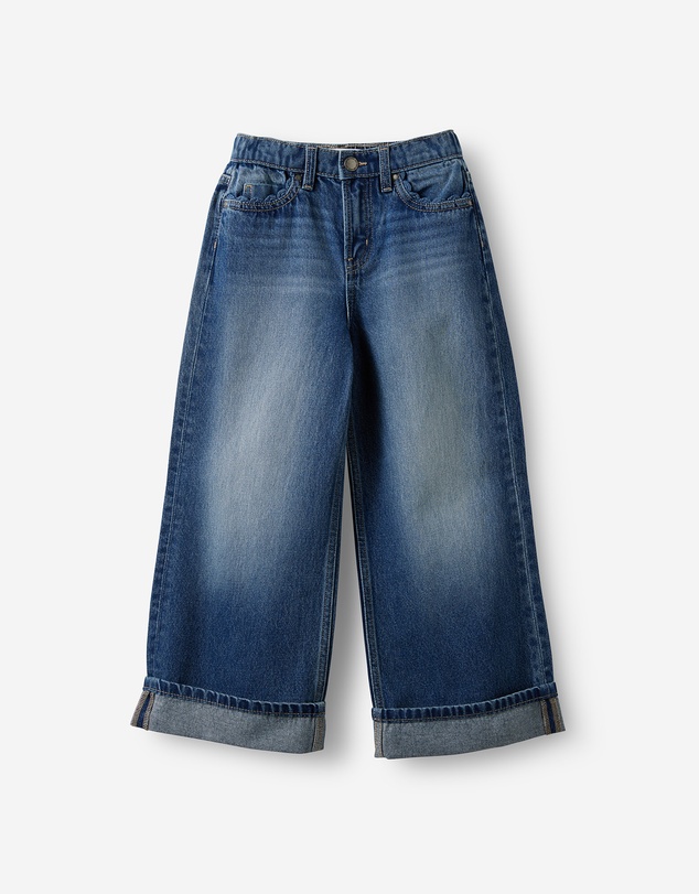 Cotton On Kids - Super Wide Leg Denim Jean