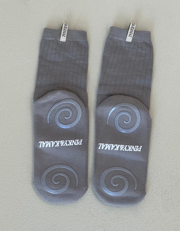 Pinky & Kamal - Pilates Spiral Grip Socks