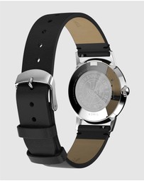 TIMEX - Timex x The New Yorker Marlin® Hand Wind 34mm Leather Strap Watch