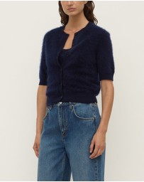 Assembly Label - Carina Wool Short Sleeve Cardigan