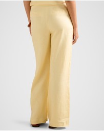 Forever New - Posey Linen Wide Leg Pants