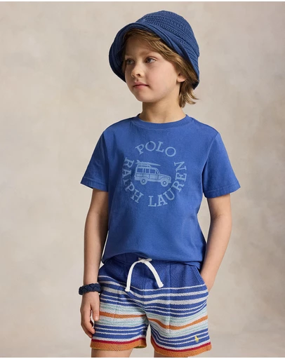 Polo Ralph Lauren - Logo Cotton Jersey Tee - Kids-Teens