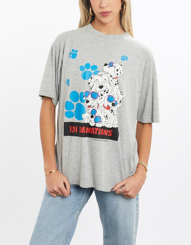 Vintage by The Real Deal - Pre Loved - Vintage 1995 101 Dalmatians Cartoon Tee