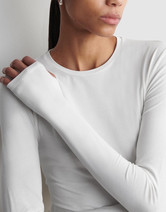 COS - Cotton Long-Sleeved Top