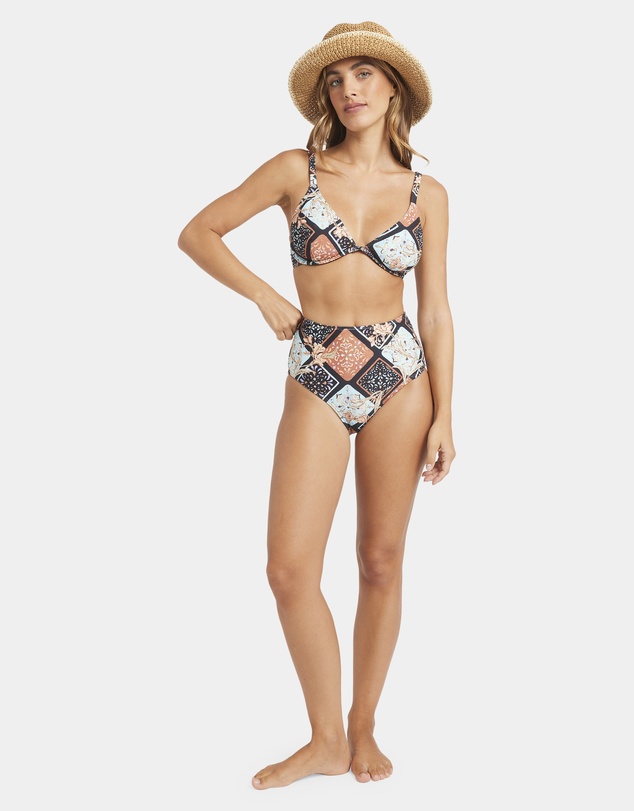 Billabong - Womens Forever Folk Hi Retro Bikini Bottom