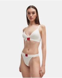 HUGO - Stretch Cotton Logo Thong