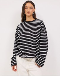 Calli - Stripe Long Sleeved Tee
