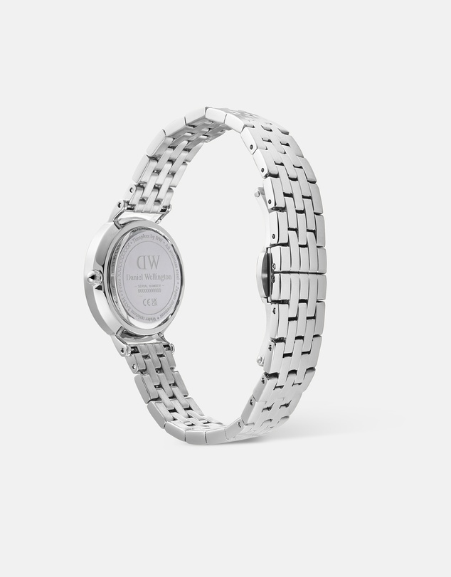 Daniel Wellington - Petite 28mm Roman Numerals Date 5-Link S