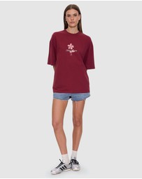 Thrills - Full Bloom Oversized Tee