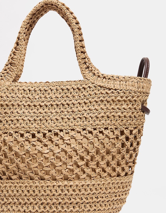 Seafolly - Micro Raffia Basket Bag