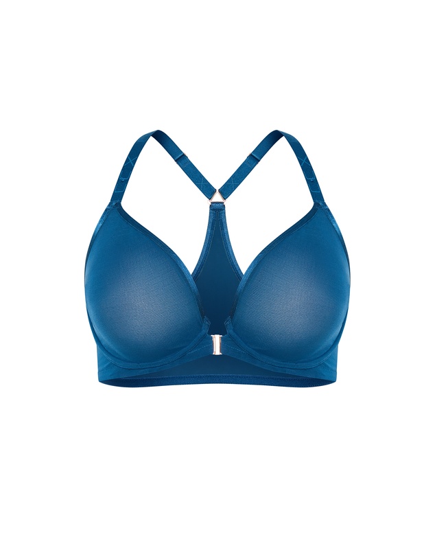 City Chic - Signature Mesh Plunge Underwire Bra