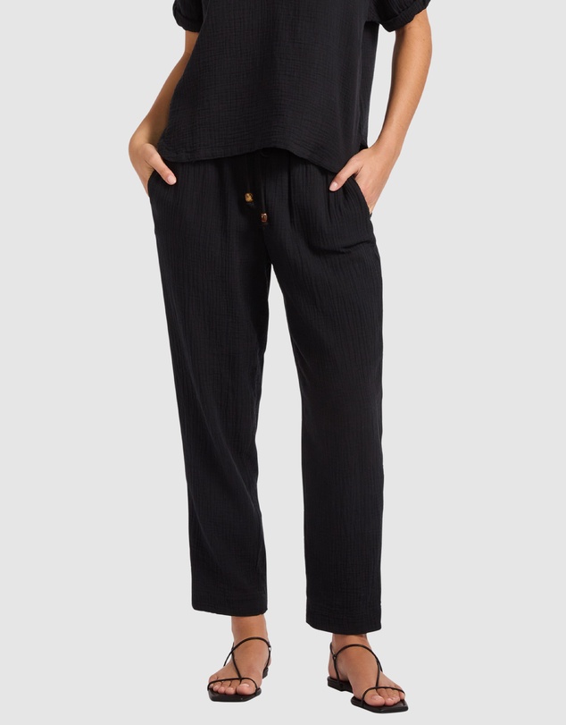 Seafolly - Double Gauze Tapered Pant