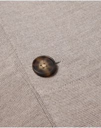 Calibre - Double-Breasted Merino Wool Cardigan Neutral