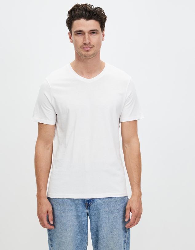 Staple Superior - 3-Pack Organic Basic V Neck Tee
