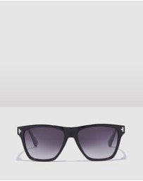 Hawkers Co - Pierre Gasly One LS Black Sunglasses for Men and Women UV400
