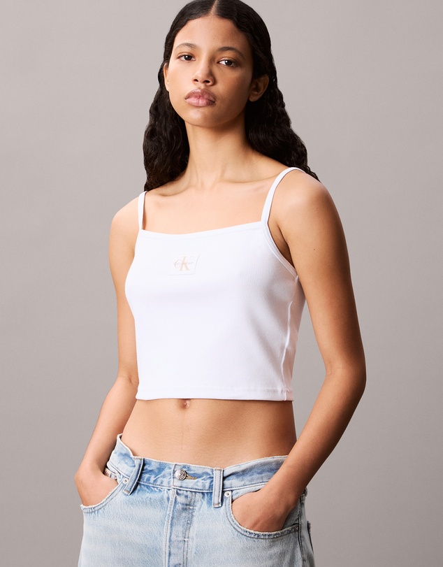 Calvin Klein Jeans - Cotton Stretch Rib Cami