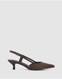 Verali - Lucas Slingback Kitten Heels